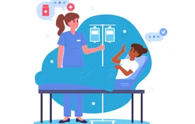 Medical Bed Blue Shutterstock 2476210455